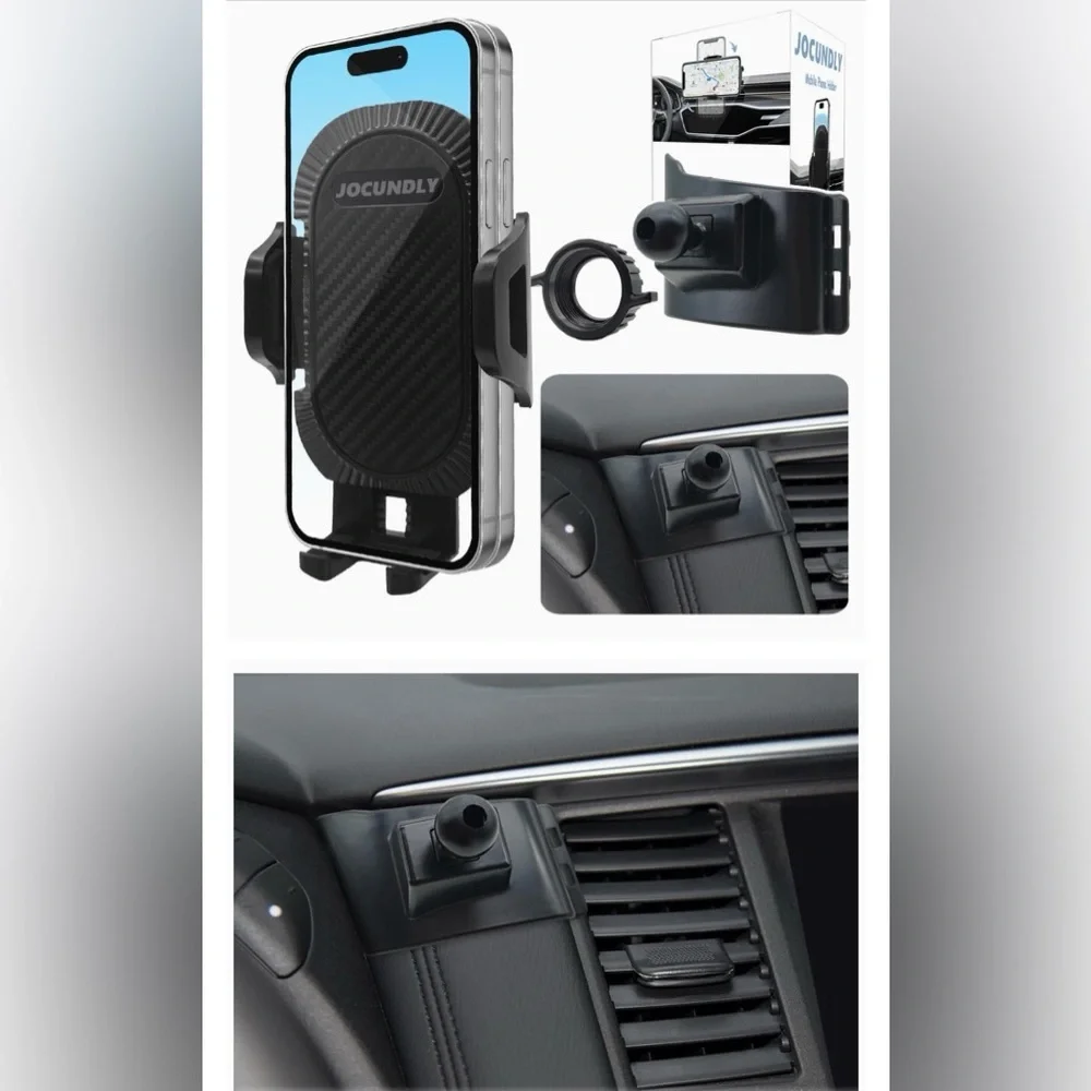 Car Mobile Clamp Phone Mount 2017-2020 Nissan Armada Accessories, All Phones